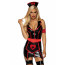 Виниловый костюм медсестры Leg Avenue Vinyl Naughty Nurse XL, платье, фартук, повязки - [Фото 1]
