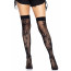 Чулки Leg Avenue 420 Net thigh highs Black - [Фото 4]