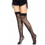 Чулки Leg Avenue 420 Net thigh highs Black - [Фото 5]