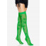 Чулки Leg Avenue 420 Net thigh highs Green - [Фото 5]