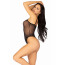 Боди Leg Avenue Cami bodysuit with thong Black S/M - [Фото 5]