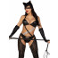 Эротический костюм кошечки-госпожи Leg Avenue Mistress Kitty S - [Фото 1]