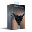 Трусики Сердце для страпона Feral Feelings - Hearts Strap-on Belt Black - [Фото 4]