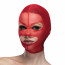 Маска сетка с открытым ртом и глазами Feral Feelings - Mask Red - [Фото 1]