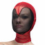 Маска сердце сетка с полностью закрытым лицом  Feral Feelings - Hearts Mask Red/Black - [Фото 1]