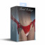 Трусики классические Feral Feelings - String Bikini Red Trasparent - [Фото 2]