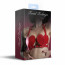 Лиф Сердце из натуральной кожи Feral Feelings - Hearts Bra Red - [Фото 4]