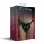 Трусики Сердце для страпона из натуральной кожи Feral Feelings - Hearts Strap-on Belt Black - [Фото 4]