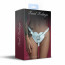 Трусики Сердце для страпона из натуральной кожи Feral Feelings - Hearts Strap-on Belt White - [Фото 4]