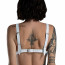 Лиф из натуральной кожи Feral Feelings - Bikini Top White - [Фото 3]