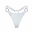 Трусики из натуральной кожи Feral Feelings - String Bikini White - [Фото 1]