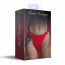 Трусики из натуральной кожи Feral Feelings - String Bikini Red - [Фото 4]