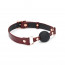 Кляп Liebe Seele Wine Red Ball Gag - [Фото 2]