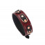Ошейник с поводком Liebe Seele Wine Red Collar and Leash - [Фото 3]