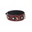 Ошейник с поводком Liebe Seele Wine Red Collar and Leash - [Фото 2]
