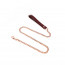 Ошейник с поводком Liebe Seele Wine Red Collar and Leash - [Фото 5]