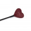 Шлепалка Liebe Seele Wine Red Riding Crop with Heart-Shape Tip - [Фото 4]