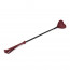 Шлепалка Liebe Seele Wine Red Riding Crop with Heart-Shape Tip - [Фото 1]