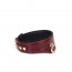 Ошейник с поводком Liebe Seele Wine Red Curved Collar - [Фото 4]