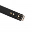 Ошейник с поводком Liebe Seele Black Organosilicon Collar with Leash - [Фото 6]