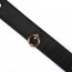 Ошейник с поводком Liebe Seele Black Organosilicon Collar with Leash - [Фото 3]