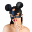 Кожаная маска зайки Art of Sex - Mouse Mask, цвет Черный - [Фото 1]