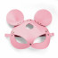 Кожаная маска зайки Art of Sex - Mouse Mask, цвет Розовый - [Фото 3]