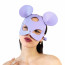 Кожаная маска зайки Art of Sex - Mouse Mask, цвет Лавандовый - [Фото 1]