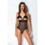 Боди DOLLY BODY black L/XL Passion - [Фото 5]