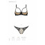 Комплект MARINA SET WITH OPEN BRA beige L/XL - Passion - [Фото 5]