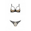 Комплект MARINA SET WITH OPEN BRA beige S/M - Passion - [Фото 3]