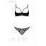 Комплект MARINA SET WITH OPEN BRA black S/M - Passion - [Фото 5]