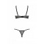 Комплект MARINA SET WITH OPEN BRA black XXL/XXXL - Passion - [Фото 4]