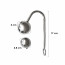 Бондажный набор с металлическим анальным крюком №4 Art of Sex Blanca Bondage set with anal hook №4 - [Фото 2]