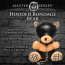 Игрушка плюшевый медведь HOODED Teddy Bear Plush, 23x16x12см - [Фото 4]