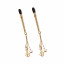 Зажимы для сосков Art of Sex - Nipple Clamps Golden Clover - [Фото 1]