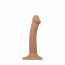 Насадка для страпона Strap-On-Me Dual Density Dildo Caramel S, диаметр 2,7 см, двухслойная, гибкая - [Фото 2]