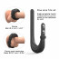 Эрекционное виброкольцо Dorcel Fit Vibe Ring, регулируемый диаметр 4–5,7 см, 10 режимов - [Фото 2]