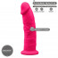 Фаллоимитатор SilexD Oscar Pink (MODEL 2 size 9in), двухслойный, силикон+Silexpan, диаметр 5,4см - [Фото 2]