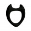 Эрекционное кольцо Wooomy Toro M Black - [Фото 1]