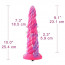 Силиконовый дилдо Hismith Awl Shape Silicone Dildo Monster Series - [Фото 2]
