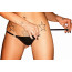 Трусики с мокрым эффектом Noir Handmade P005 Panties M, открываются сбоку - [Фото 3]