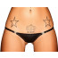 Трусики с мокрым эффектом Noir Handmade P005 Panties XXL, открываются сбоку - [Фото 4]
