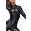 Комбинезон Noir Handmade F162 Powerwetlook overall with leash and two-way zipper, L, мокрый эффект - [Фото 3]