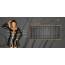 Комбинезон Noir Handmade F162 Powerwetlook overall with leash and two-way zipper, XL, мокрый эффект - [Фото 6]