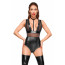 Боди с мокрым эффектом Noir Handmade F183 Powerwetlook body, M - [Фото 1]