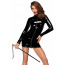 Платье с мокрым эффектом Noir Handmade F187 PVC mini dress, XL - [Фото 3]