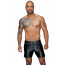 Мужские шорты с мокрым эффектом Noir Handmade H061 Powerwetlook shorts, M - [Фото 1]