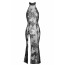 Длинное сетчатое платье Noir Handmade F239 Long tulle dress, L - [Фото 4]
