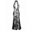 Длинное сетчатое платье Noir Handmade F239 Long tulle dress, XL - [Фото 5]